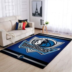 Dallas Mavericks Living Room Area Rug