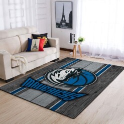 Dallas Mavericks Living Room Area Rug