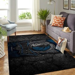 Dallas Mavericks Living Room Area Rug