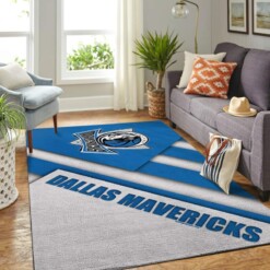 Dallas Mavericks Living Room Area Rug