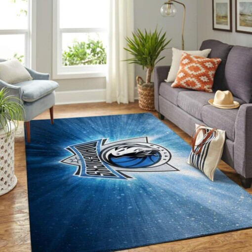 Dallas Mavericks Living Room Area Rug