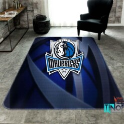 Dallas Mavericks Living Room Area Rug