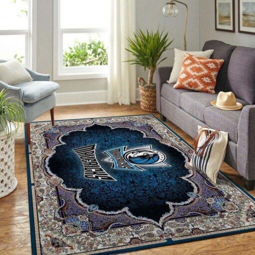 Dallas Mavericks Living Room Area Rug