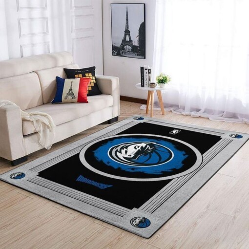 Dallas Mavericks Living Room Area Rug