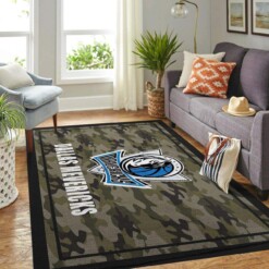 Dallas Mavericks Living Room Area Rug