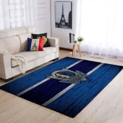 Dallas Mavericks Living Room Area Rug