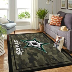 Dallas Stars Living Room Area Rug