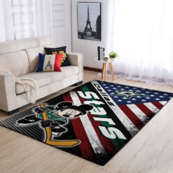 Dallas Stars Living Room Area Rug