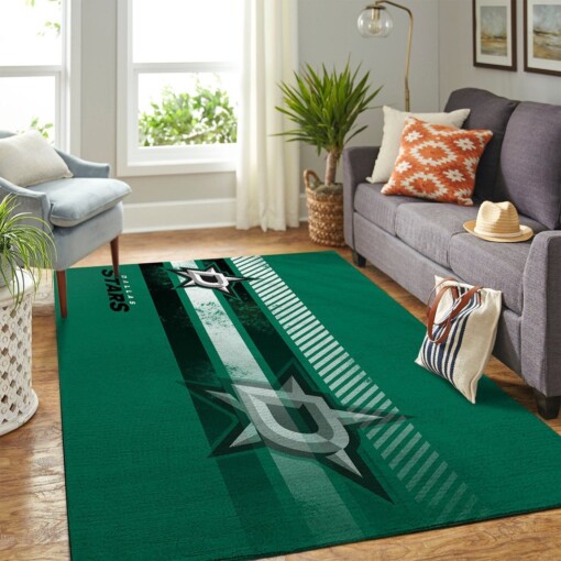 Dallas Stars Living Room Area Rug