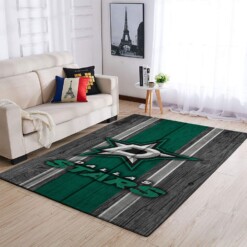 Dallas Stars Living Room Area Rug