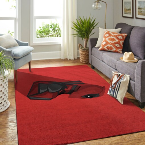 Dead Pool Man Living Room Area Rug