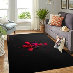 Dead Pool Man Living Room Area Rug