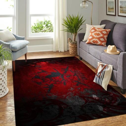 Dead Pool Man Living Room Area Rug