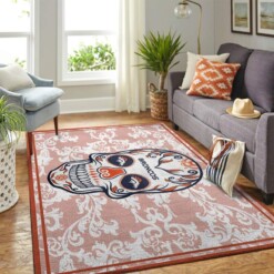 Denver Broncos Living Room Area Rug