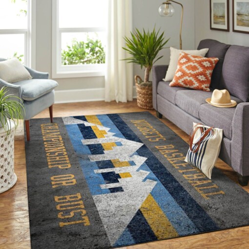 Denver Nuggets Living Room Area Rug