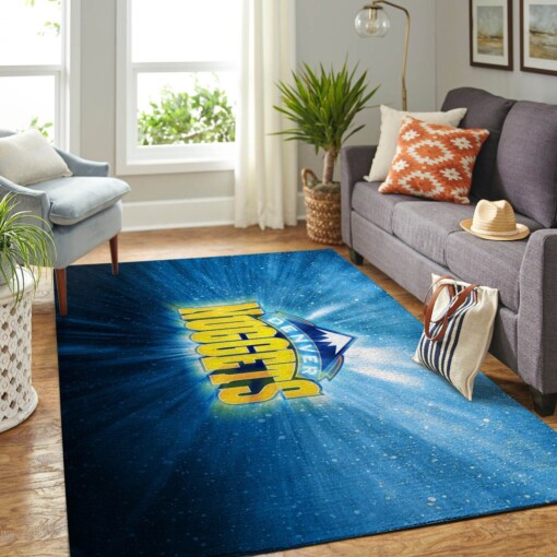 Denver Nuggets Living Room Area Rug