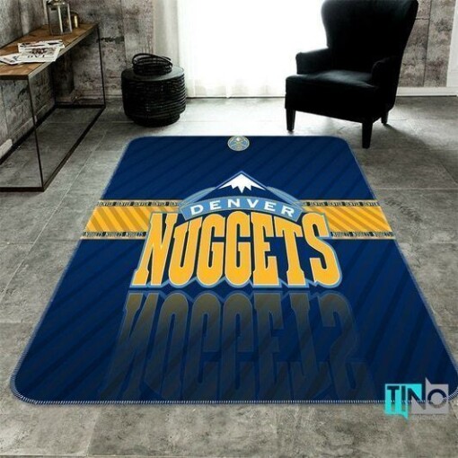 Denver Nuggets Living Room Area Rug