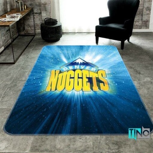Denver Nuggets Living Room Area Rug
