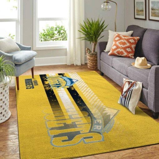 Denver Nuggets Living Room Area Rug