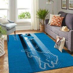 Detroit Lions Living Room Area Rug