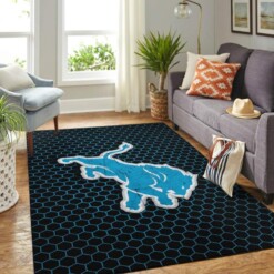 Detroit Lions Living Room Area Rug