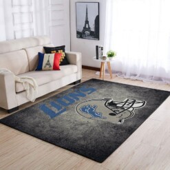 Detroit Lions Living Room Area Rug