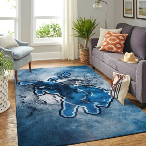 Detroit Lions Living Room Area Rug