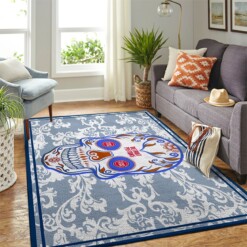 Detroit Pistons Living Room Area Rug