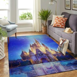 Disney Castle Living Room Area Rug