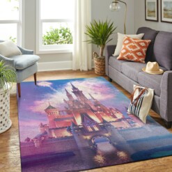 Disney Castle Living Room Area Rug