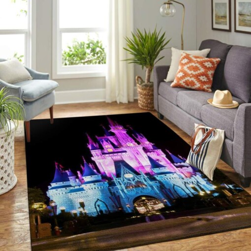 Disney Castle Living Room Area Rug