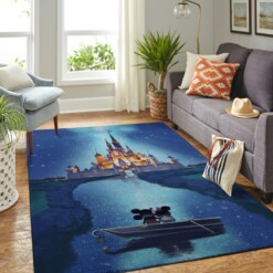 Disney Castle Living Room Area Rug