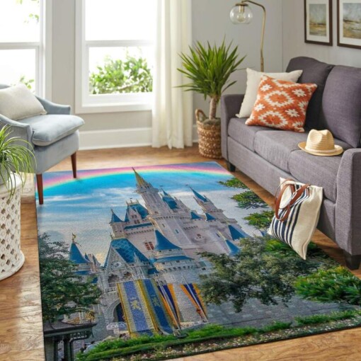 Disney Castle Living Room Area Rug