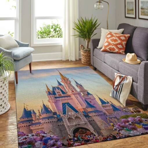 Disney Castle Living Room Area Rug