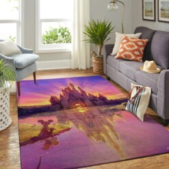 Disney Castle Living Room Area Rug