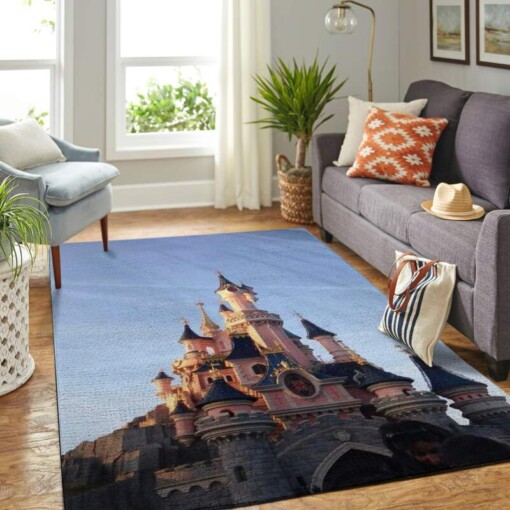 Disney Castle Living Room Area Rug