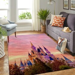 Disney Castle Living Room Area Rug