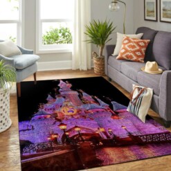 Disney Castle Living Room Area Rug