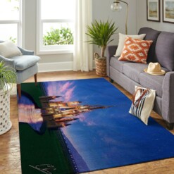 Disney Castle Living Room Area Rug