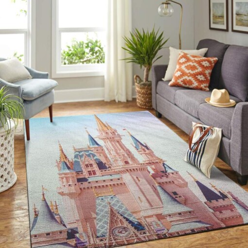 Disney Castle Living Room Area Rug