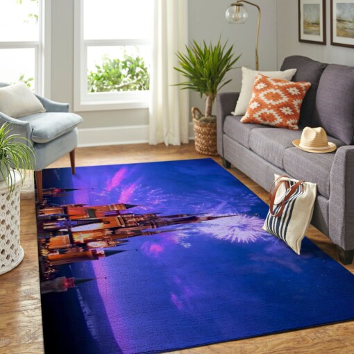 Disney Castle Living Room Area Rug