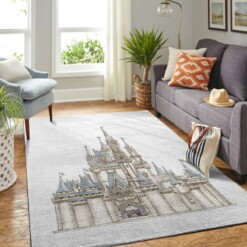 Disney Castle Living Room Area Rug