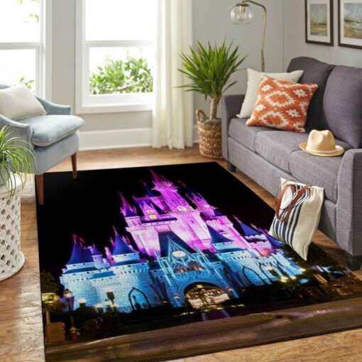 Disney Castle Living Room Area Rug