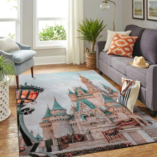 Disney Castle Living Room Area Rug