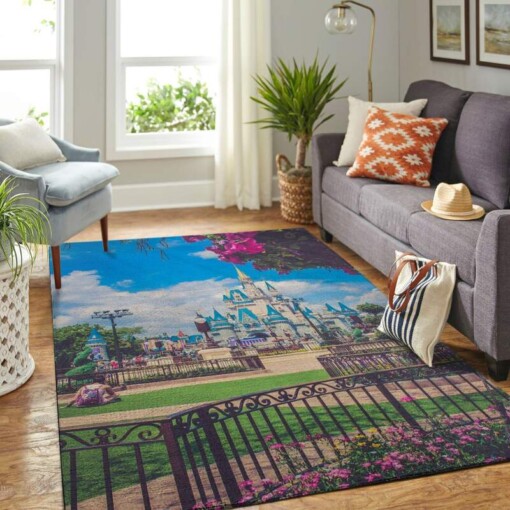 Disney Castle Living Room Area Rug