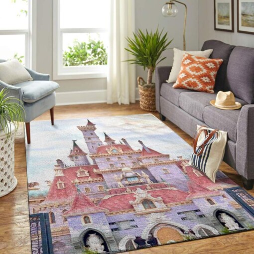 Disney Castle Living Room Area Rug