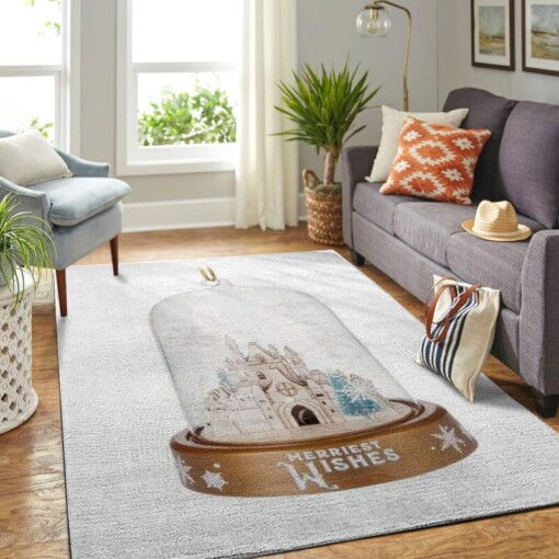 Disney Castle Living Room Area Rug