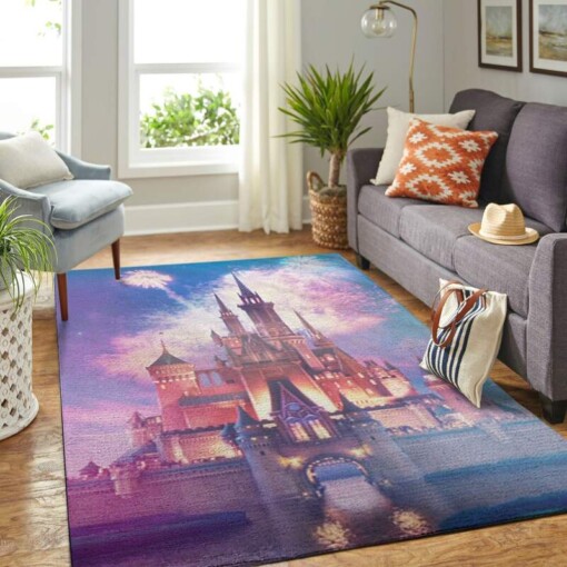 Disney Magic Castle Living Room Area Rug