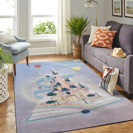 Disney Magic Castle Living Room Area Rug