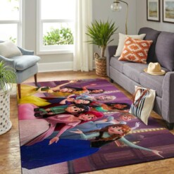 Disney Princesses Reunion Living Room Area Rug